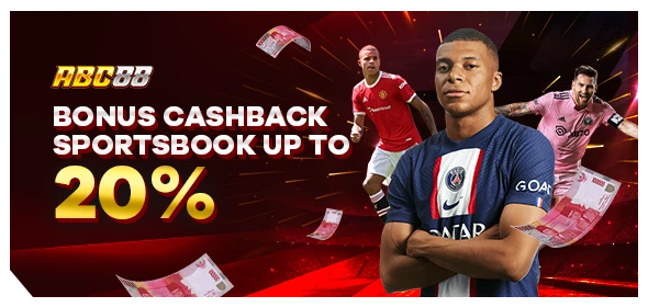 BONUS CASHBACK SPORTBOOKS UP TO 20%